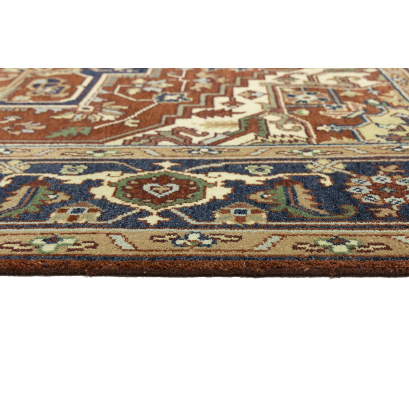 Tapis Shirita Performance rouille 8 x 10 Heriz Serapi