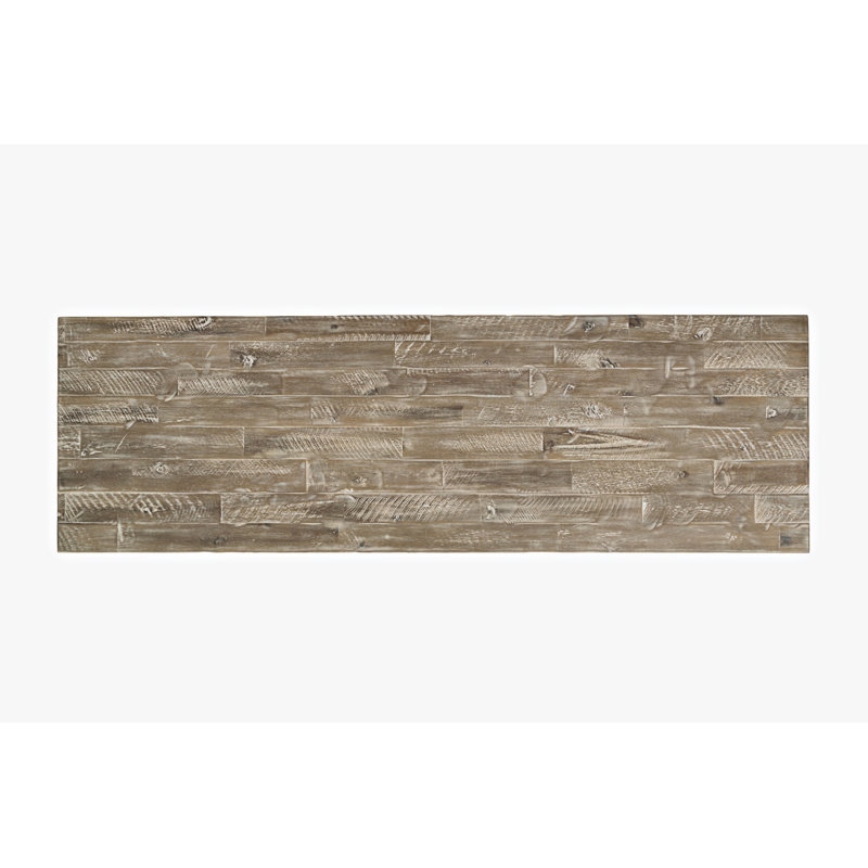 Castile Unfinished TV Stand for TVs up to 65", Washed Gray, 70"