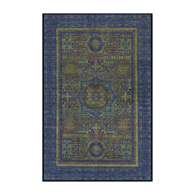 Abstract Indoor Rug, Rectangle 8' x 10'