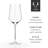 Raye Angled Crystal Bordeaux Glasses