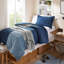 2 Pieces Twin/Twin XL Comforter Set,Blue