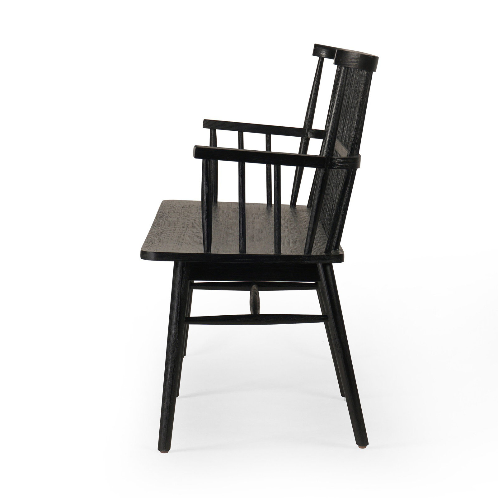 Gleaves Bench, Matte Black