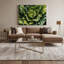 Légumes, art mural vert sur toile Escarole-923173341