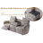 Upholstered Power Reclining Sofa And Power Reclining Console Loveseat 2-piece Living Room Set-85460733