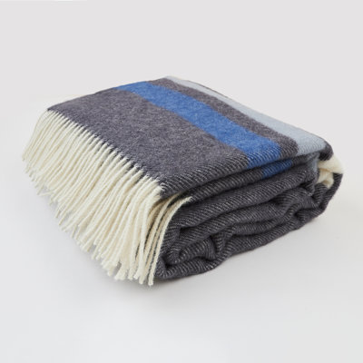 Strips&Checks Throw Blanket