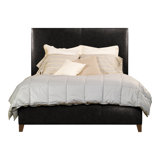 Grace/Griffin Leather Solid Wood Bed