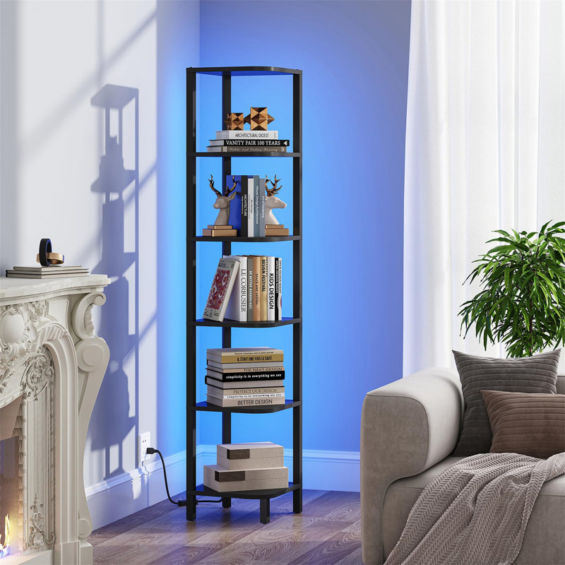148cm H x 28cm W Metal Standard Bookcase