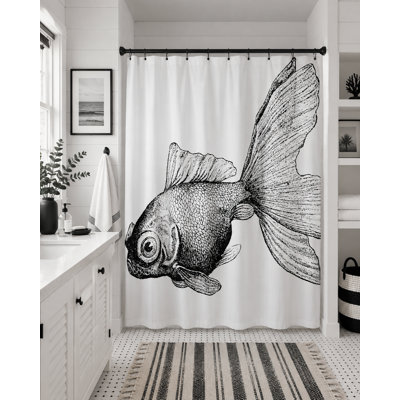 Jaylan Cotton Shower Curtain