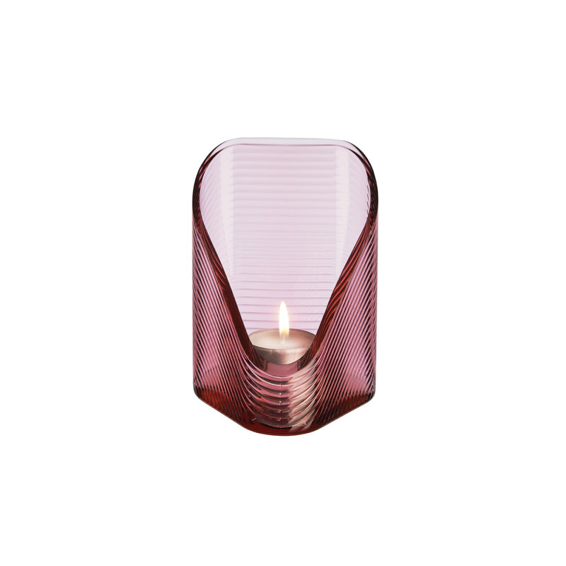 Brume Votive moyen transparent, Vieux rose