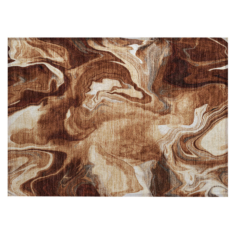  Malchow Non-Slip Indoor Door Mat, Rectangle 1'8" x 2'6"