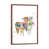 Toile avec cadre en bois brun classique n'est pas disponible