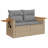  Garden Sofa Set Beige, Light Grey