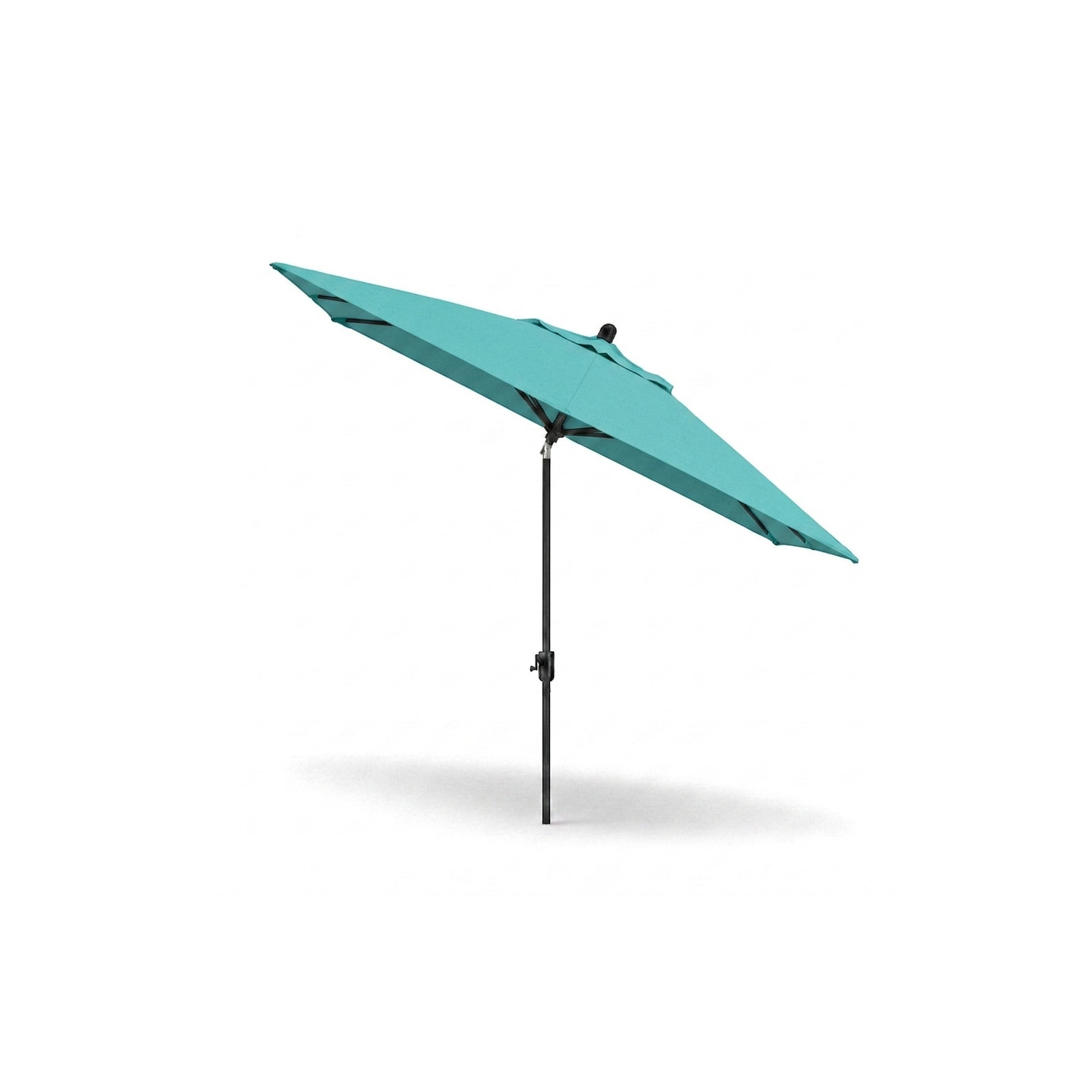 Olivier 116.7'' Outdoor Umbrella, Black Sapphire, Canvas Aruba Sunbrella® Canvas