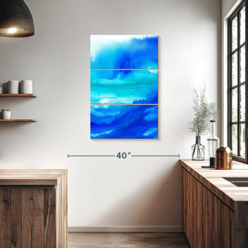 Ciel bleu Avery Rise, H 32 po x l 20 po