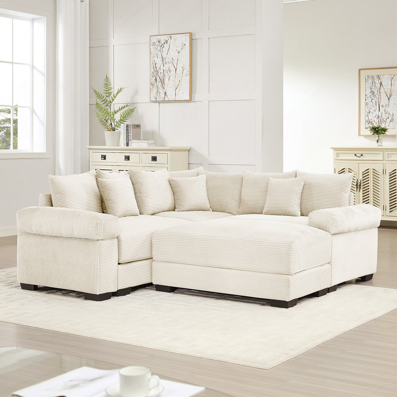 Canapé modulaire surdimensionné Cloud, Beige