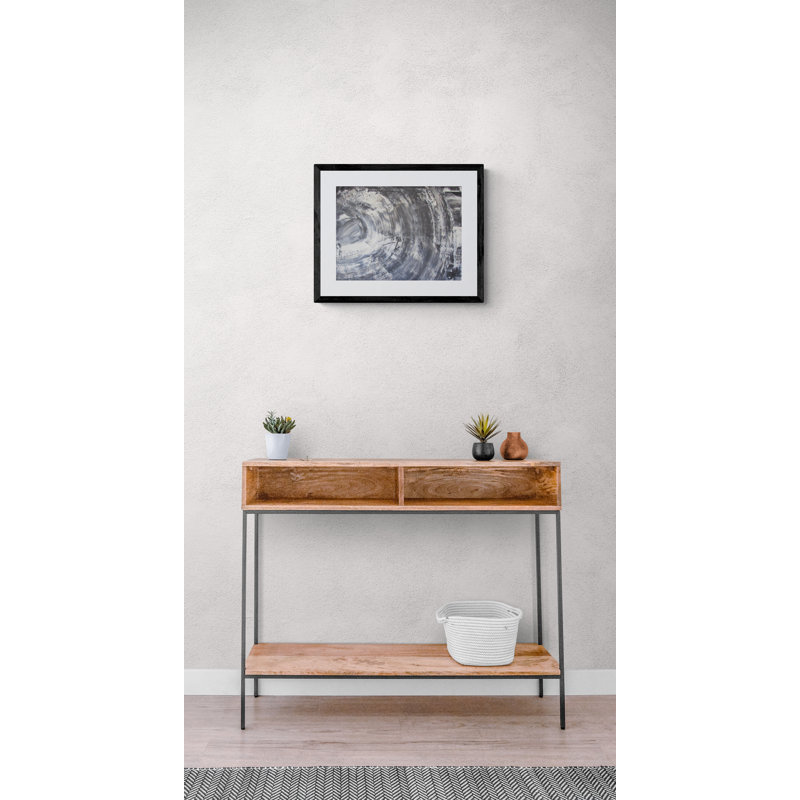 Blackhole Sun Print by Sean Gibony, Black Framed Paper, 17.25" H x 21.25" W