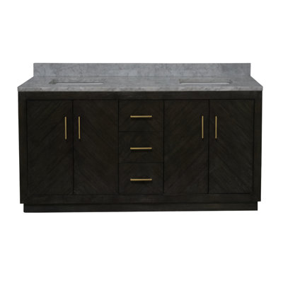 Sadelle 72'' Double Bathroom Vanity