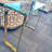 47'' Glass Top Console Table-1185420706