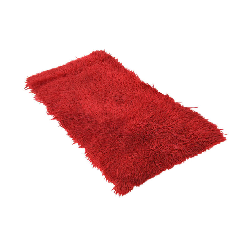 4 Ft Runner Powell Red Rug