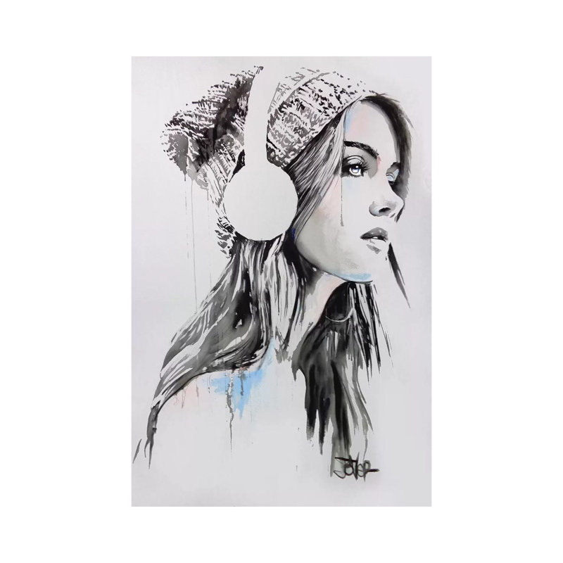 Music Now 1 Piece Wrapped Canvas Wall Art, 30.48cm H x 20.32cm W x 1.91cm D