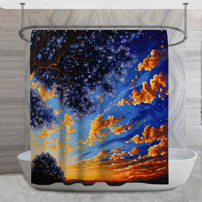 Rideau de douche Starry Sky - Night