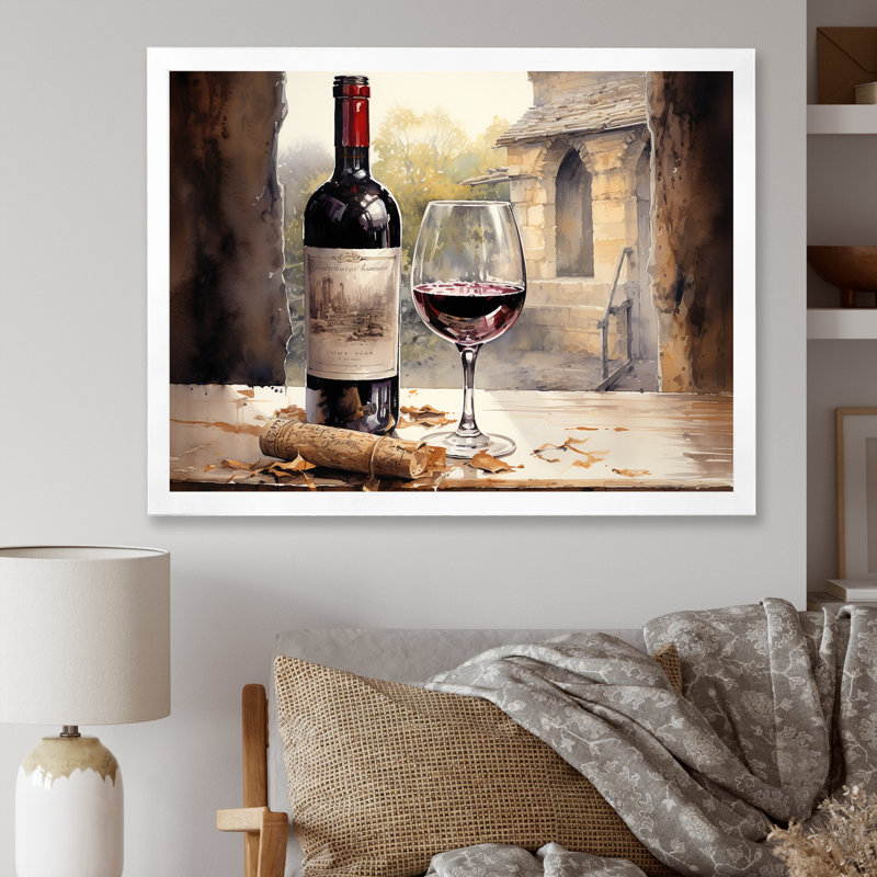 Ports Presence sur toile, H 16 po x l 32 po x P 1 po, Cadre simple blanc