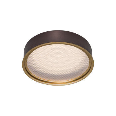 Plafonnier encastré 1 lumière DEL 8,03 po