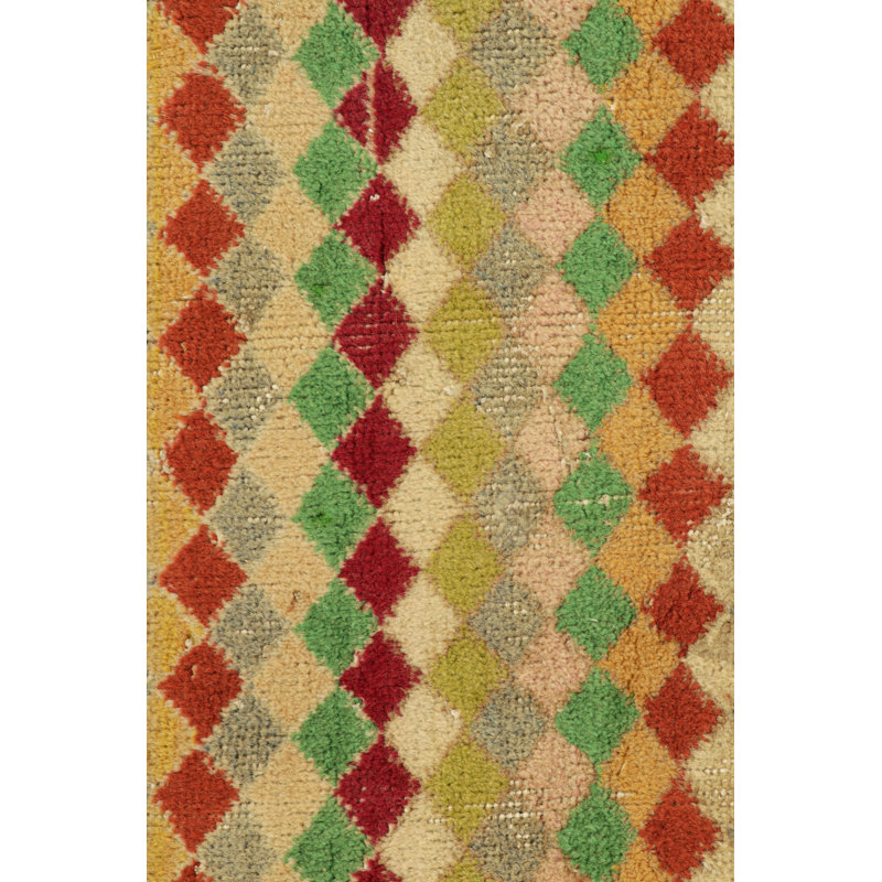 One-of-a-Kind 3’x5’2” Hand Knotted Area Rug