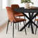 Folmar 4 - Person Dining Table Sets With 39.4'' Round Table & 4 Upholstered Chenille Chairs