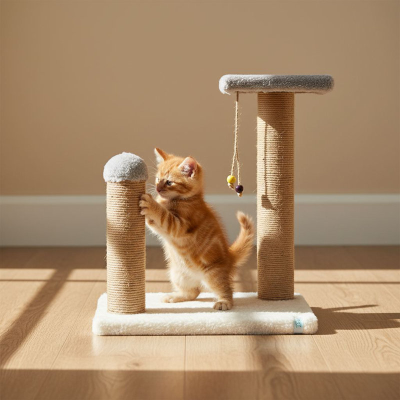 Grattoir pour chat, Gris
