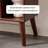 Solid wood multi-compartment bookcase