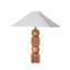 Sandie 23" Table Lamp with Cotton Shade