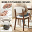 5PCS Stable Dining Table Set, Compact Kitchen Table With 4 Uphollstered Chair-366900173