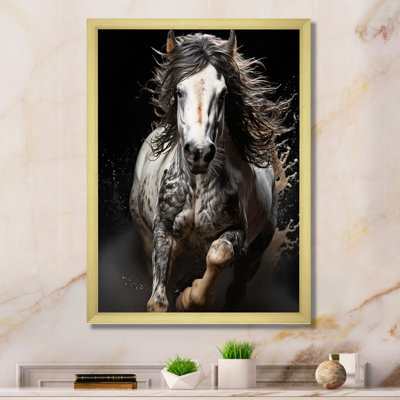 «White Horse Stallions Force I», impressions sur toile