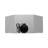 Streamline 34 In. T-11611-1-CL Genoa Convertible 350 CFM Range Hood In Brushed Stainless Steel With Baffle Filters, Electronic Button Control, LED Light