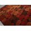 Tapis noir contemporain en laine 10 pi x 13 pi 10 po