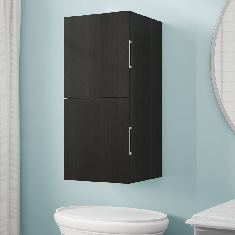 Armoire à linge Royetta, Noir