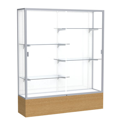 Reliant Series 72'' H x 60'' W Wood Trophy Display Case