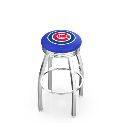 L8C3C Chicago Cubs Swivel Counter Stool