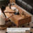 Modern solid wood style coffee table-104562600