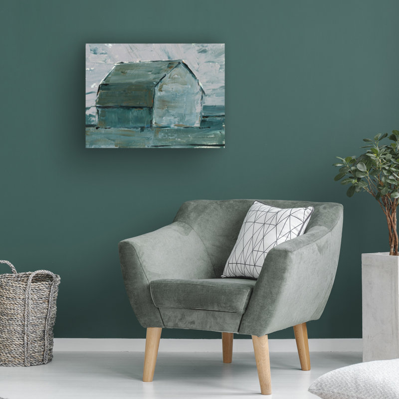 «Winston Porter Ethan Harper Barn Abstraction II», art mural sur toile, H 14 po x l 19 po