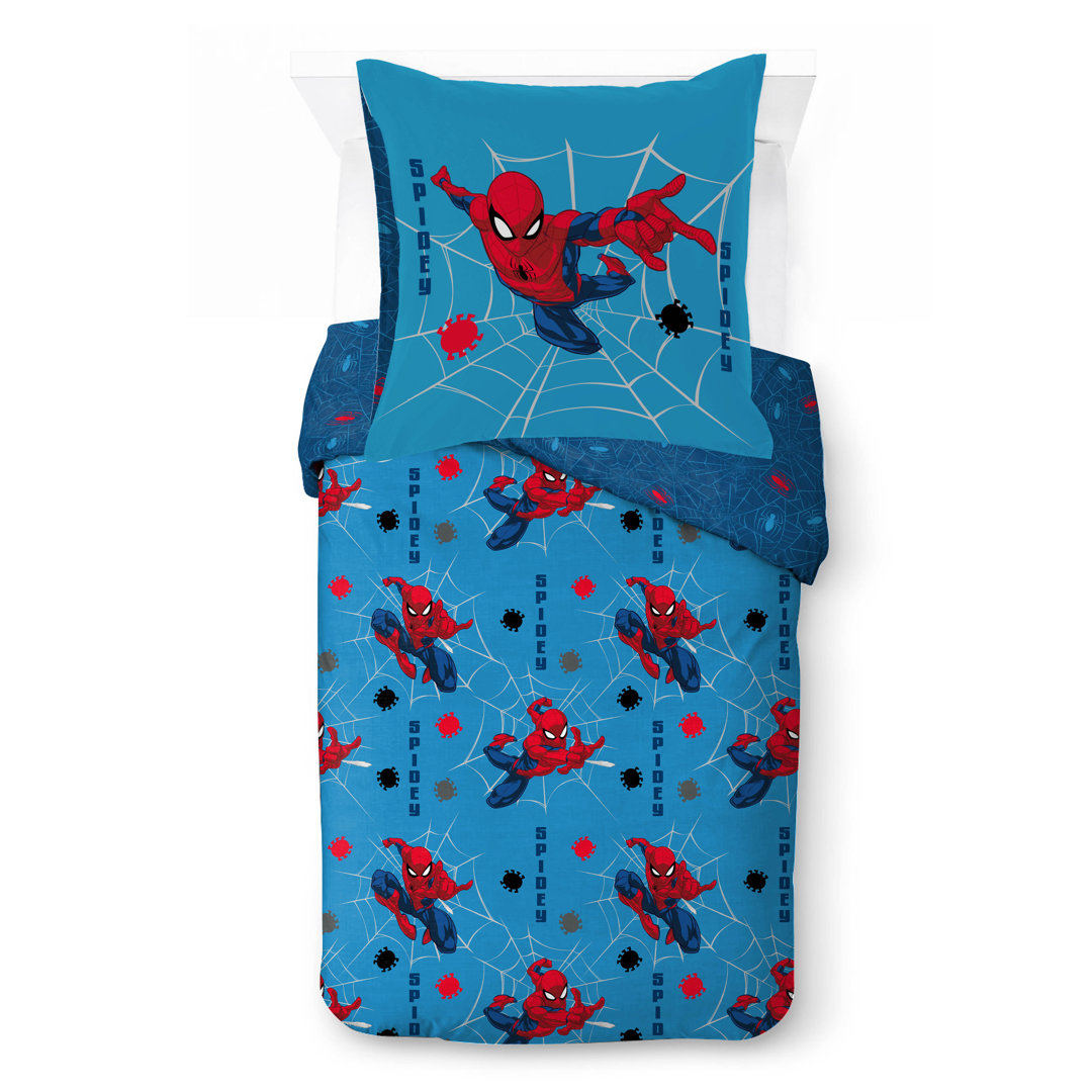 Marvel Spiderman Spidey Faces Kinderbettwäsche-set