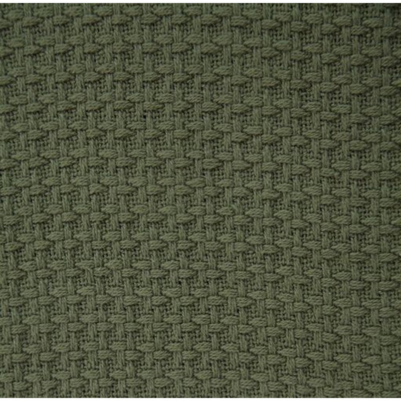 Couverture luxueuse en coton peigné, Très grand, Vert