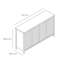 Nicolee 141cm Wide Credenza-733721119