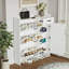 Range-chaussures avec 4 portes et 1 tiroir, grand espace de rangement