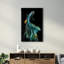 Peinture murale élégante en verre trempé 18,1 po x 28,3 po | 100% verre trempé, épaisseur: 0,16 pouce | Imprimé UV pour des couleurs éclatantes et une durabilité | Parfait pour la décoration intérieure et l'esthétique moderne-407026828