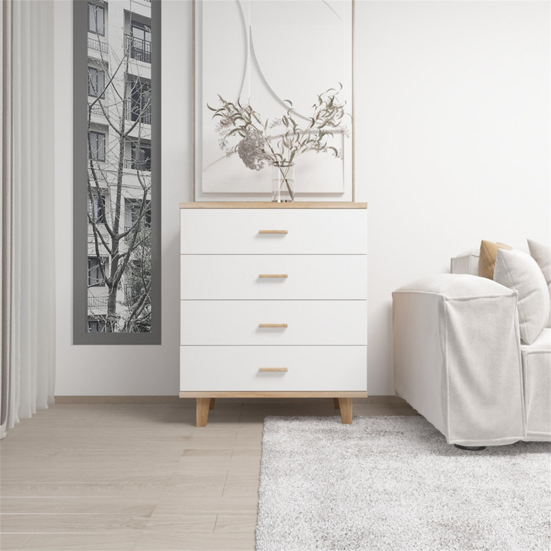 Commode décorative 4 tiroirs Reynoso