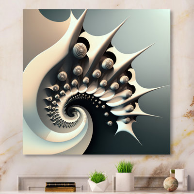 Monochrome Fractal Beauty I " Monochrome Fractal Beauty I "