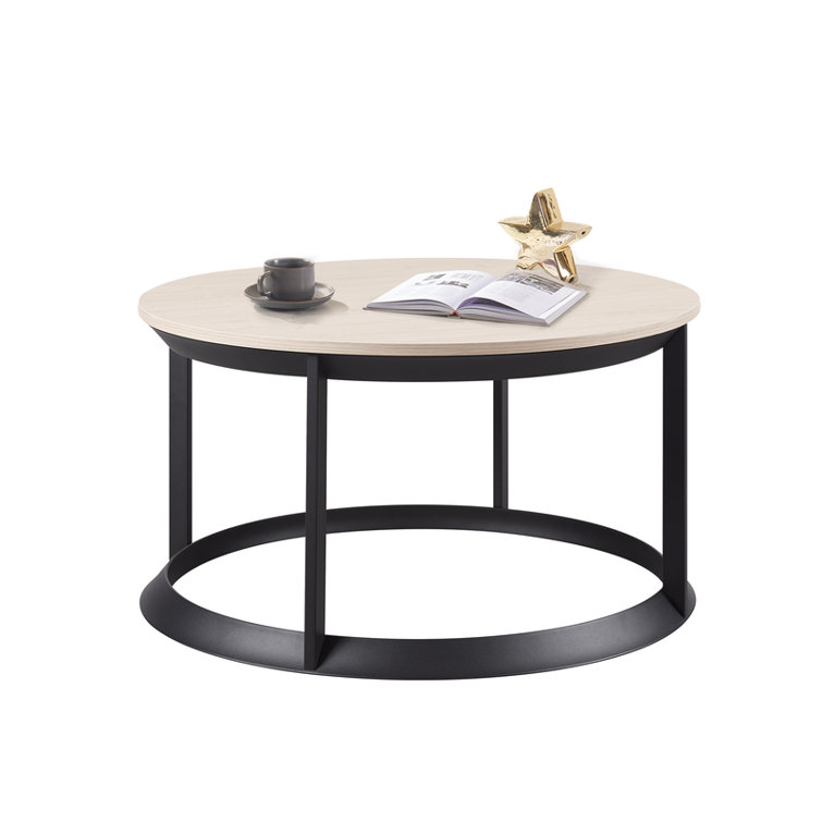 Small Accent Table with Engineered Wood Top