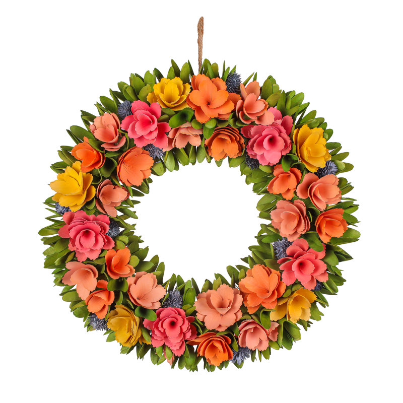Couronne florale 18 po